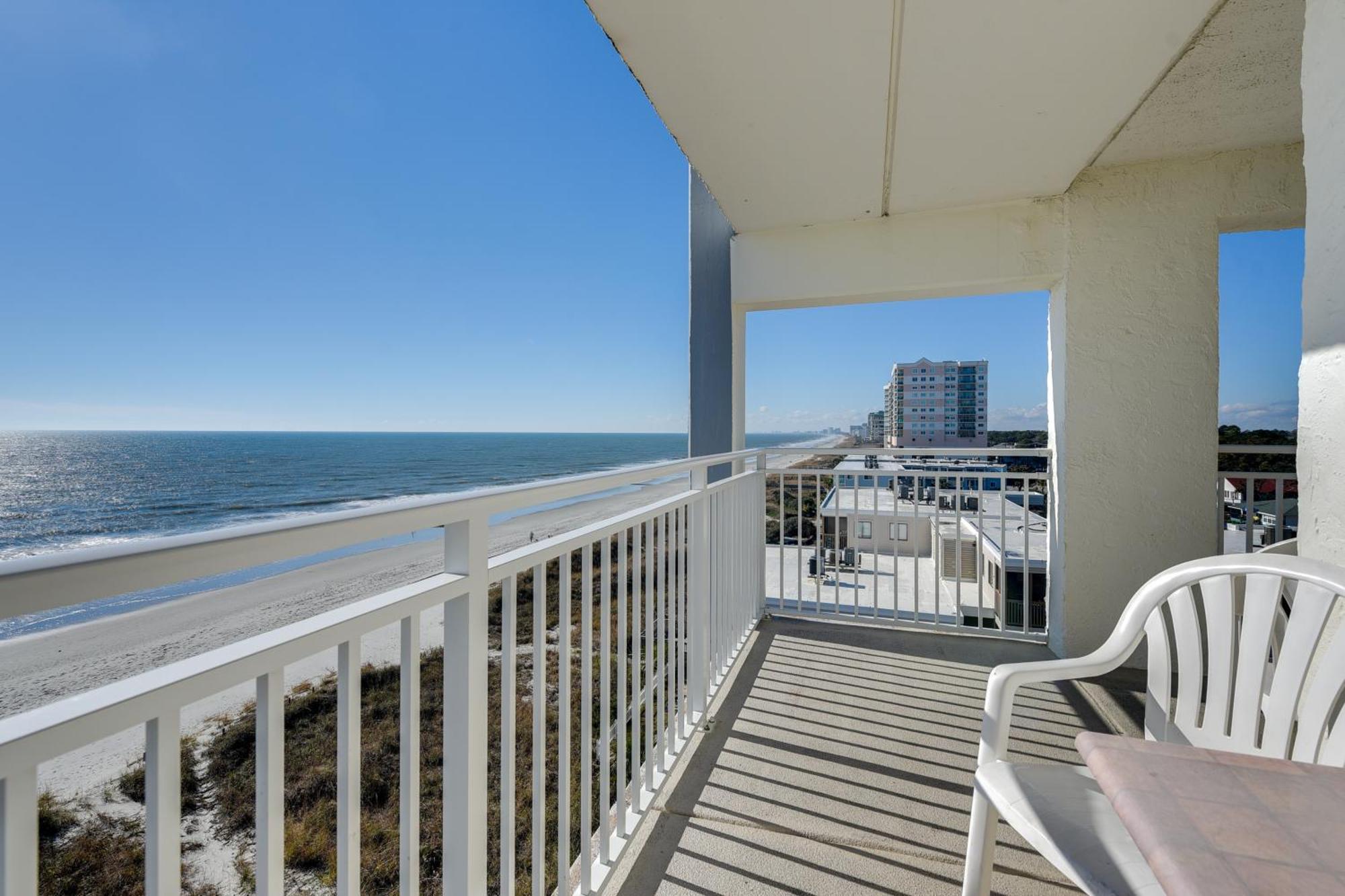 Oceanfront North Myrtle Beach Condo With Indoor Pool Exteriör bild