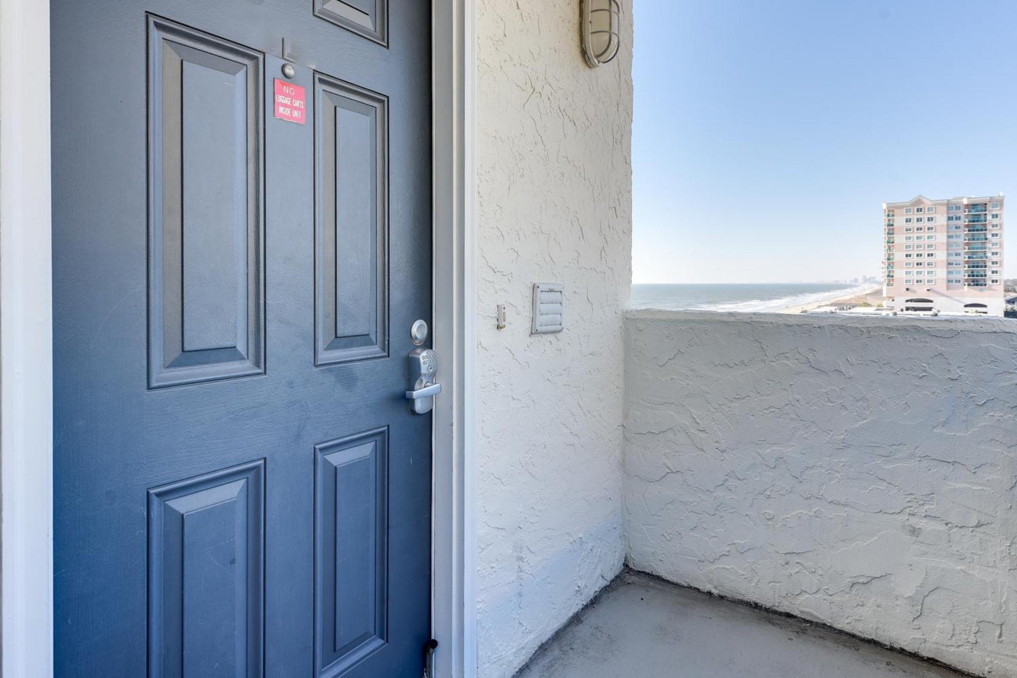 Oceanfront North Myrtle Beach Condo With Indoor Pool Exteriör bild