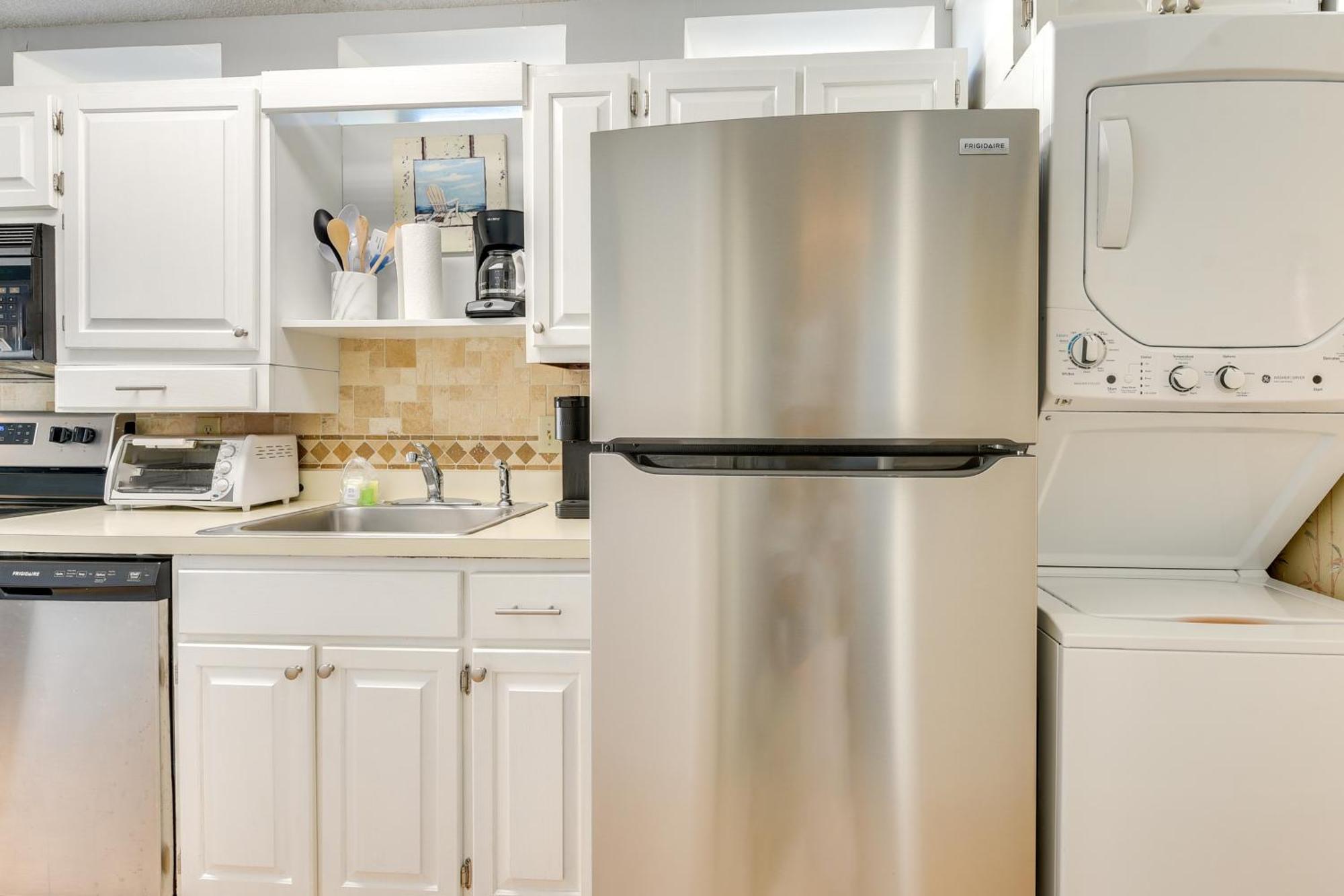 Oceanfront North Myrtle Beach Condo With Indoor Pool Exteriör bild