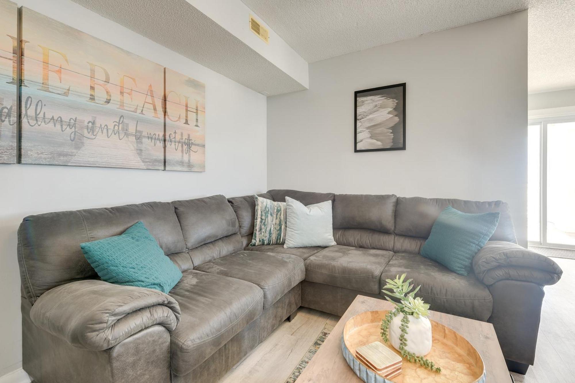 Oceanfront North Myrtle Beach Condo With Indoor Pool Exteriör bild