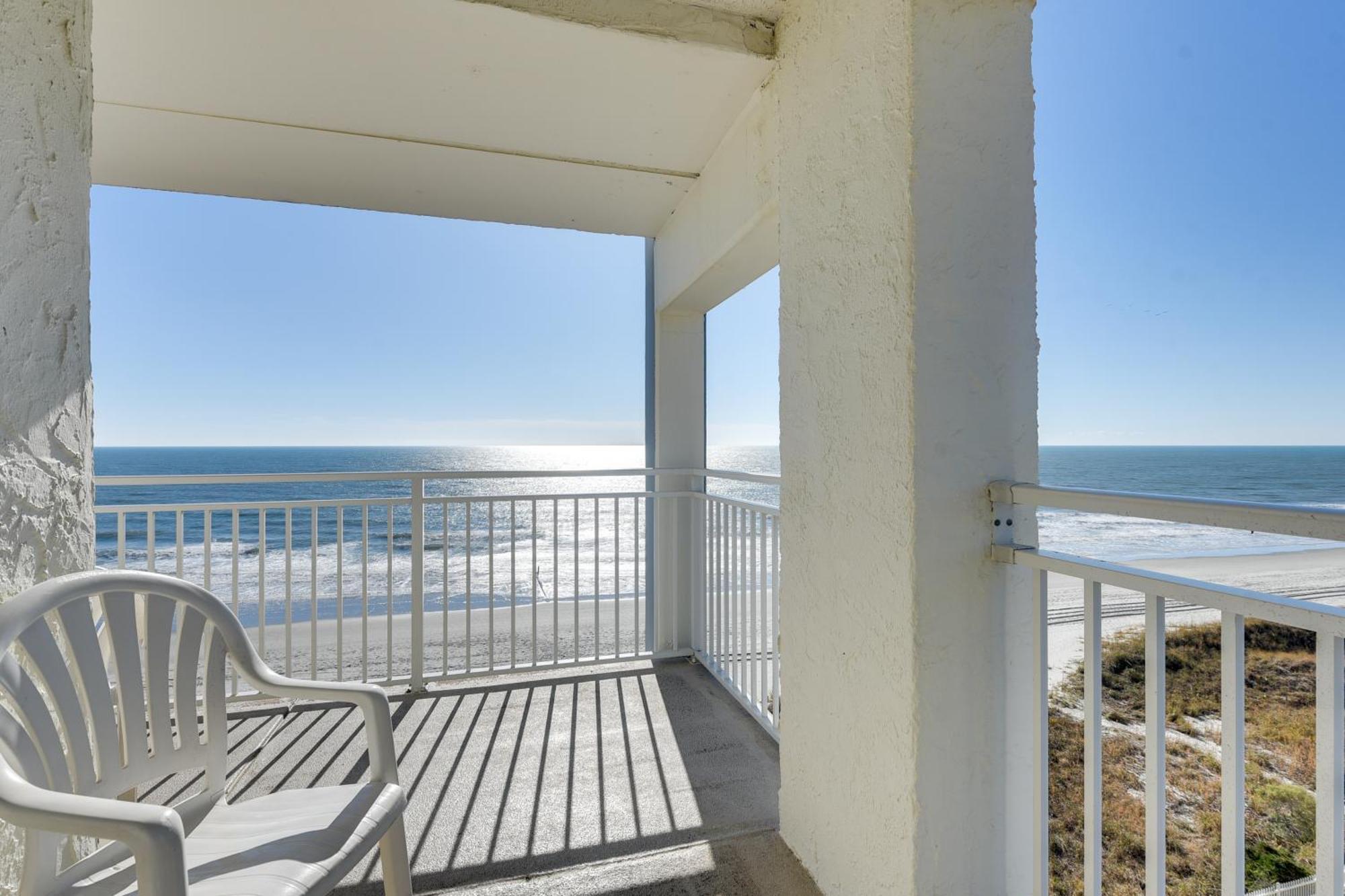 Oceanfront North Myrtle Beach Condo With Indoor Pool Exteriör bild