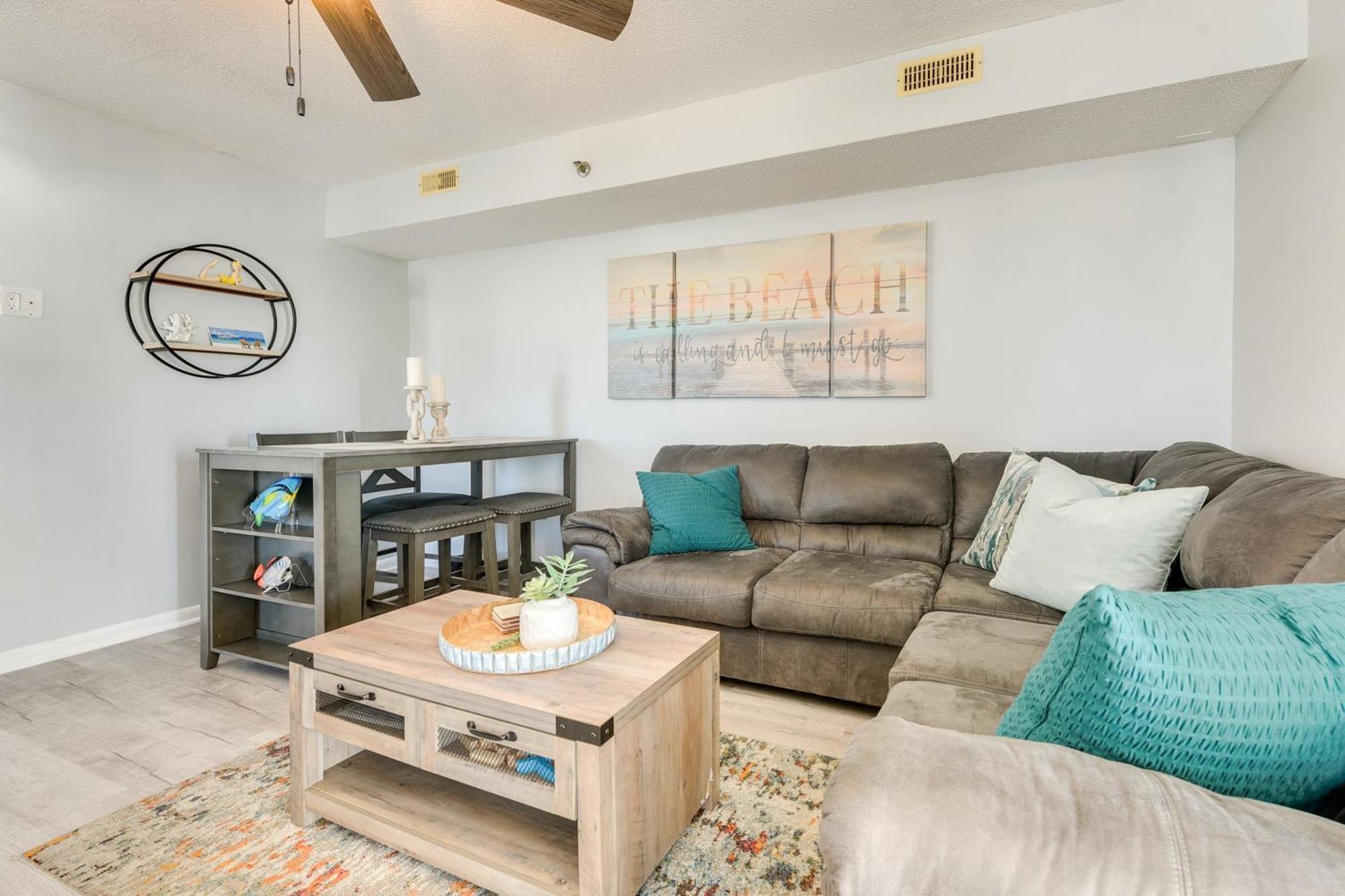 Oceanfront North Myrtle Beach Condo With Indoor Pool Exteriör bild