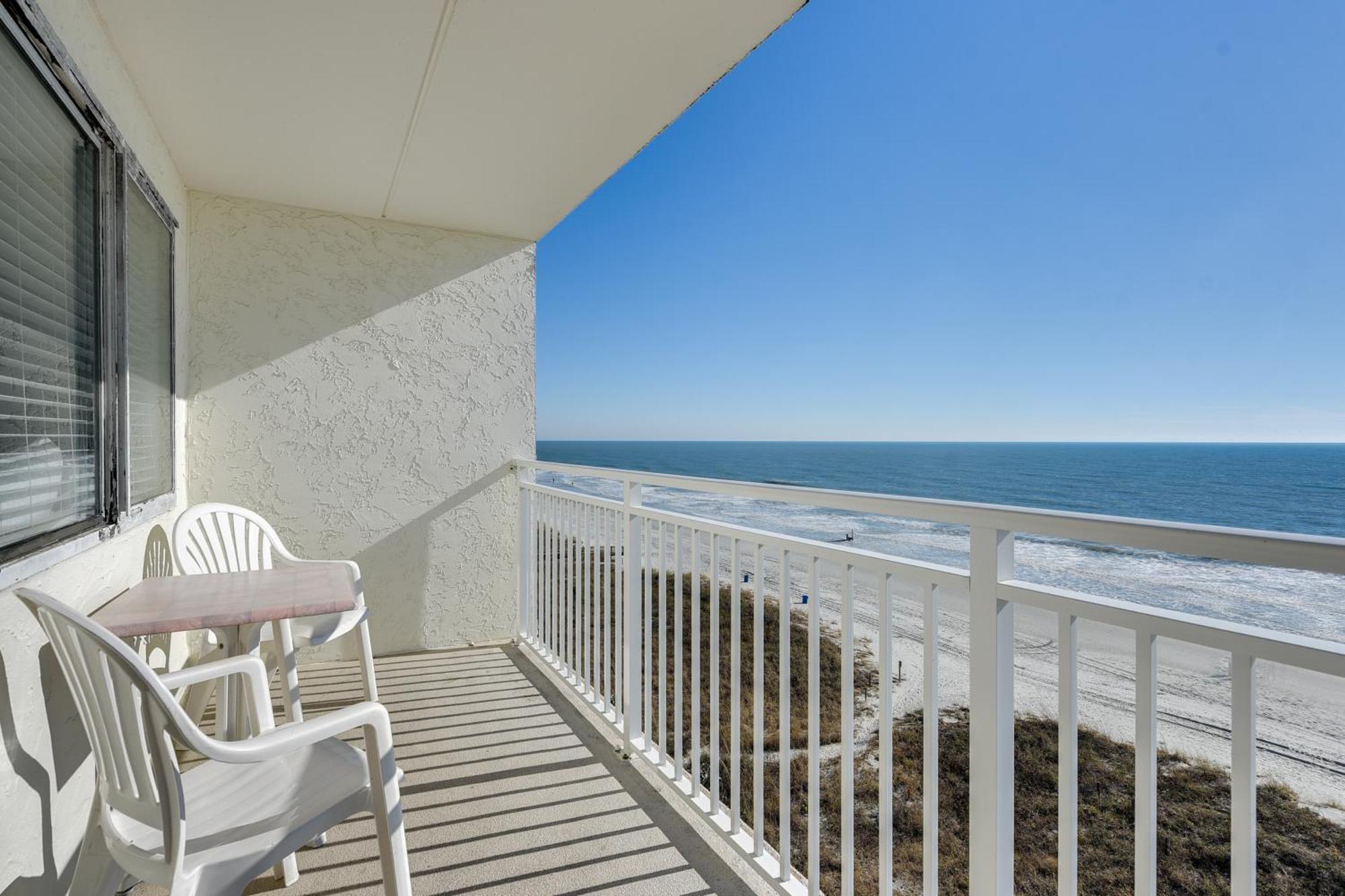 Oceanfront North Myrtle Beach Condo With Indoor Pool Exteriör bild